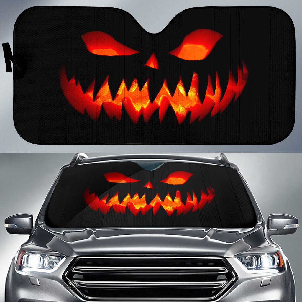 Darkness Pumpkin Halloween Night Sun Shade Gift Ideas 2022