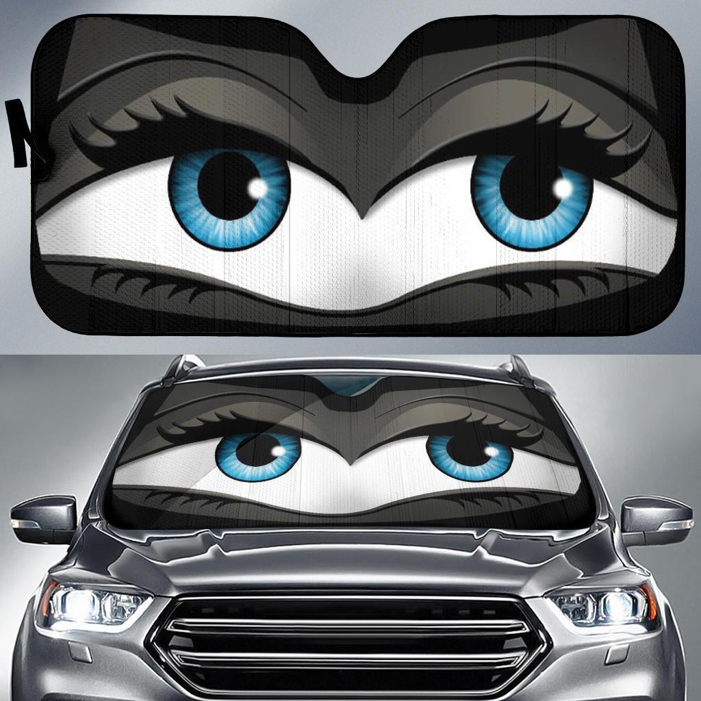 Lady Eyes Car Sun Shades Windshield Accessories Decor Gift