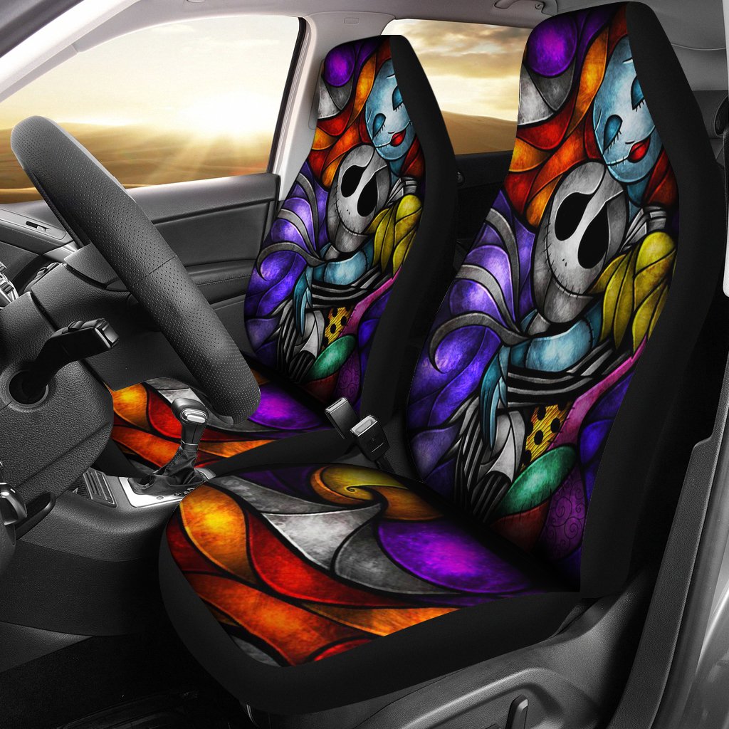 Nightmare Before Christmas Art Car Seatscovers Amazing Best Gift Idea