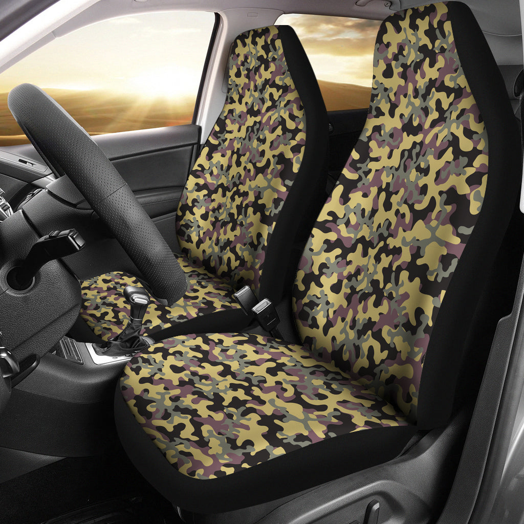 New Camo Print Car Seat Covers