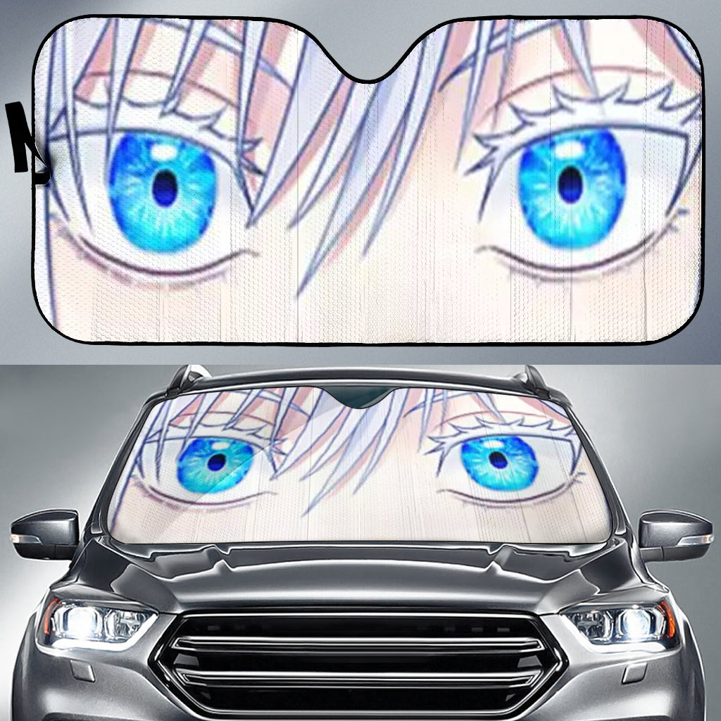 Satoru Gojo Jujutsu Kaisen Anime 1 Custom Car Auto Sunshade