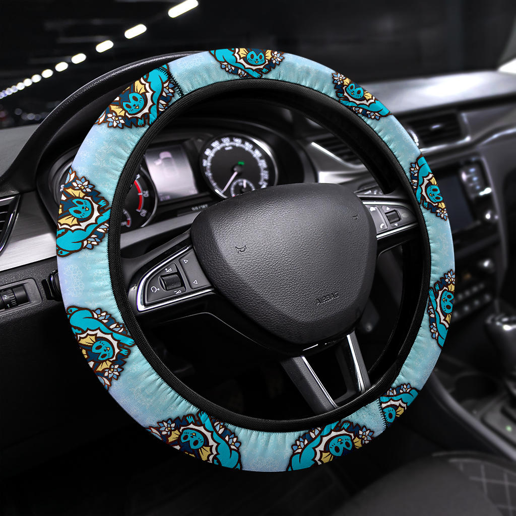 Vaporeon Pokemon Car Steering Wheel Cover