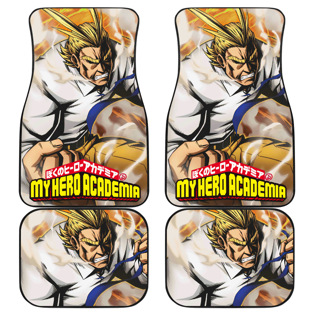 All Might My Hero Academia 5 Anime Car Floor Mats Custom Car Accessories Car Decor 2021