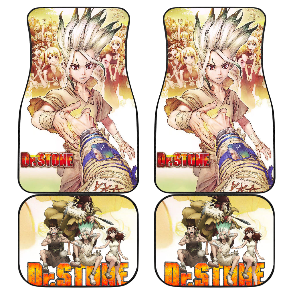 Senku Ishigami Dr.Stone 11 Anime Car Mats Car Accessories Car Decor