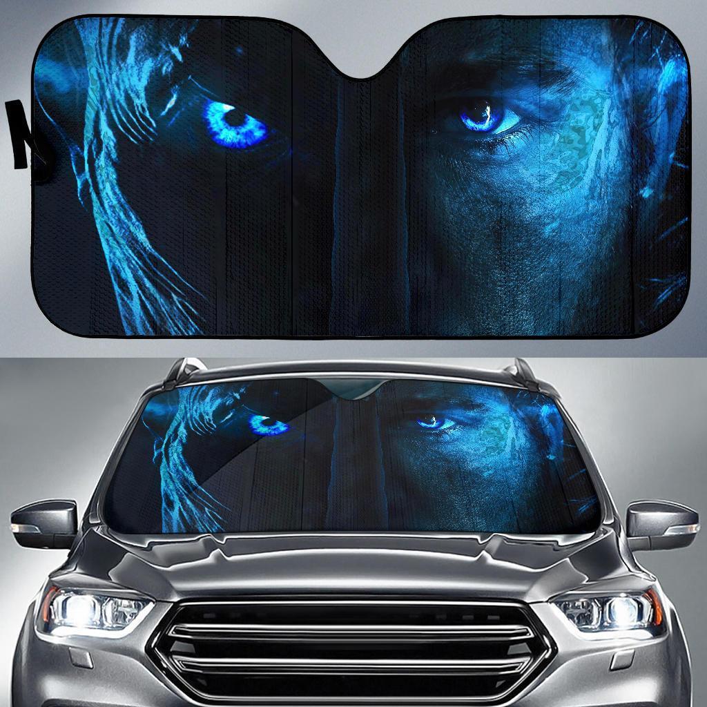 John Snow Vs Night King Car Sun Shades Amazing Best Gift Ideas 2021