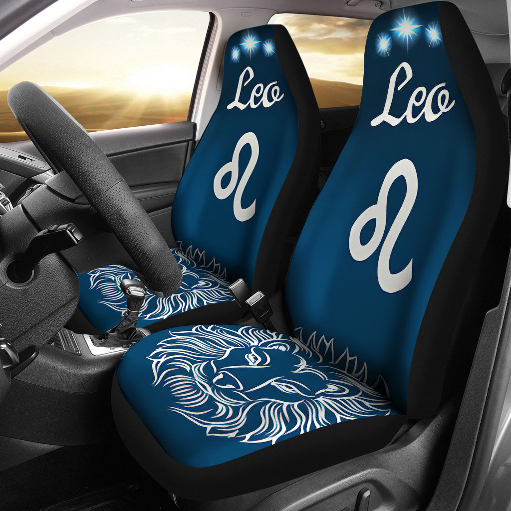 Leo Zodiac Signs Car Seat Covers