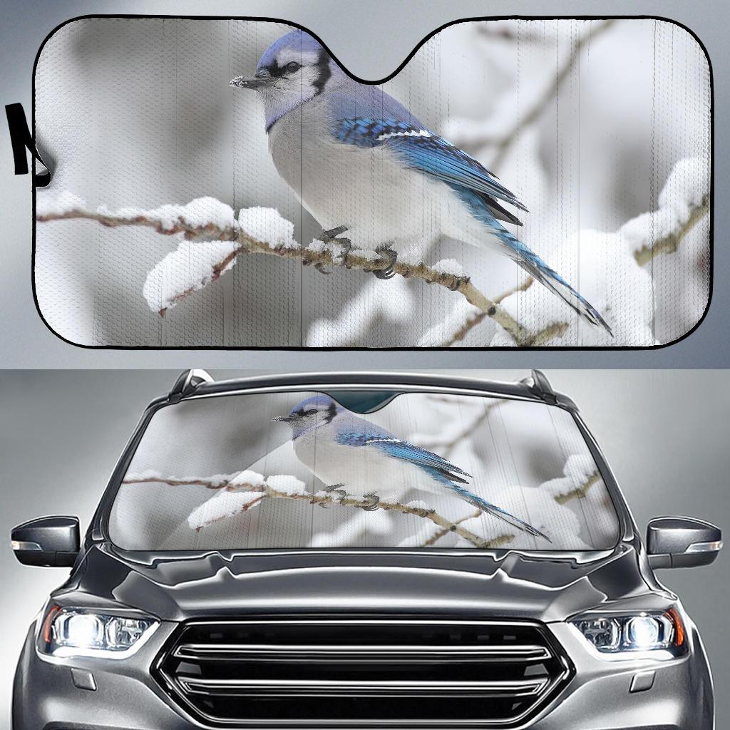 Blue Jay Algonquin Provincial Park Canada Car Sun Shade Gift Ideas 2021