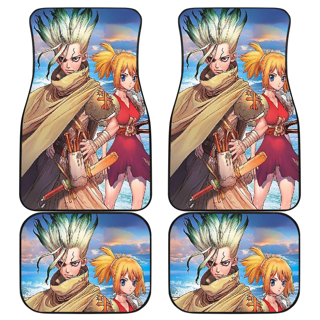 Senku Ishigami Dr.Stone 9 Car Floor Mats Custom Car Accessories Car Decor 2021