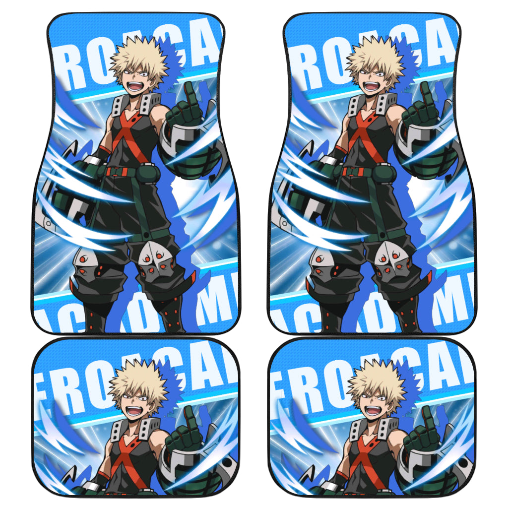 Bakugo Katsuki 3 Anime Car Floor Mats Custom Car Accessories Car Decor 2022