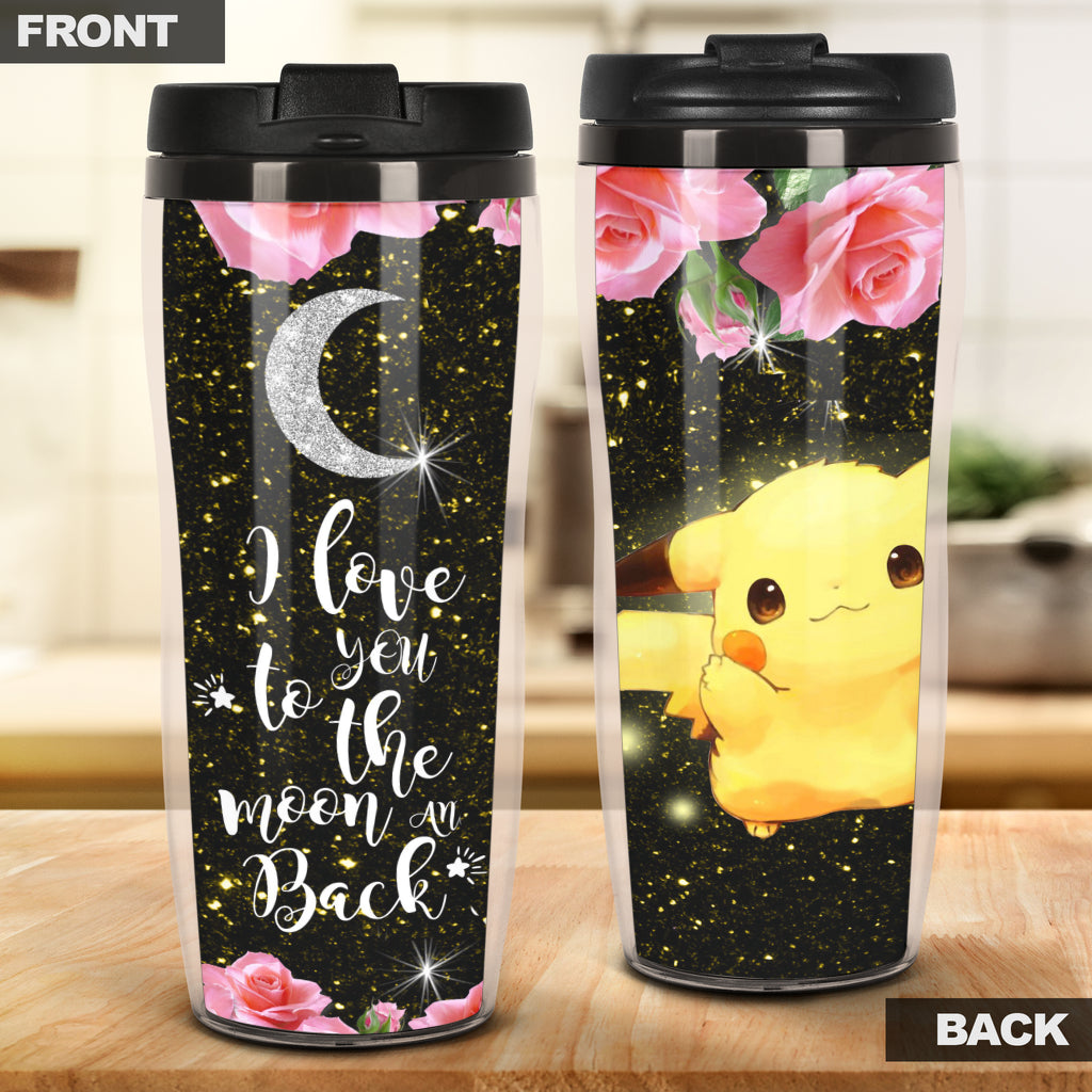 Pikachu Cute Love You To The Moon Coffee Cup 2021