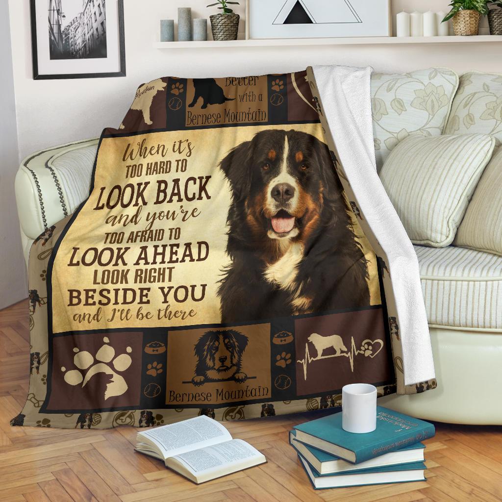Bernese Mountain Dog Premium Blanket