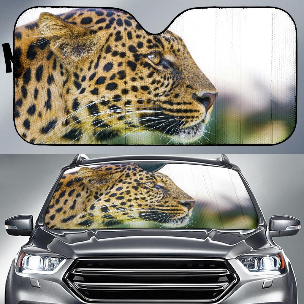 Leopard Zoo Big Cat Hd Car Sun Shade Gift Ideas 2021