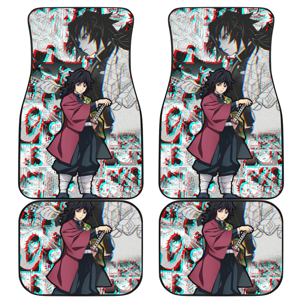 Water Hashira And Kanae Demon Slayer Uniform 8 Anime Car Floor Mats Custom Car Accessories Car Decor 2021