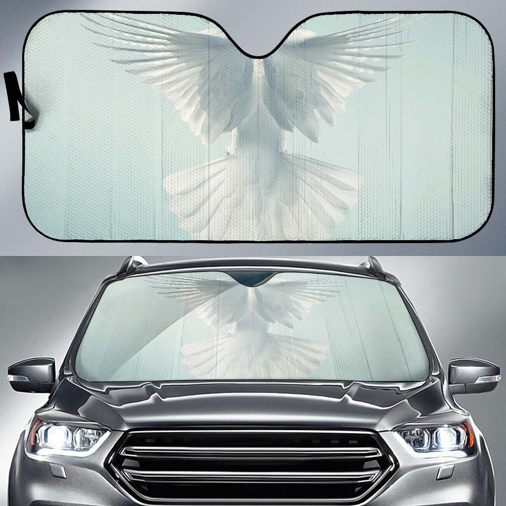 Pigeon Wings Hd Car Sun Shade Gift Ideas 2022