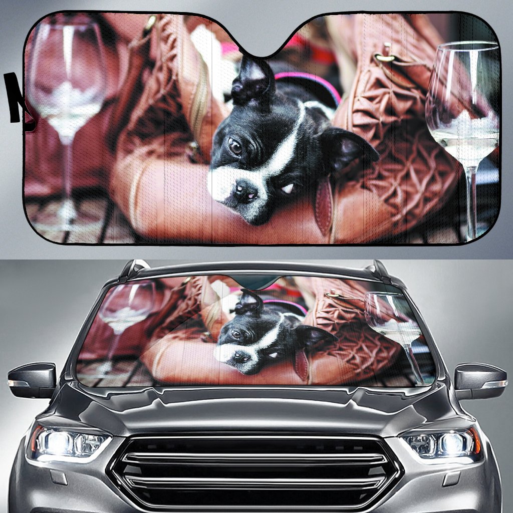 Boston Terrier Car Sun Shades Amazing Best Gift Ideas 2022