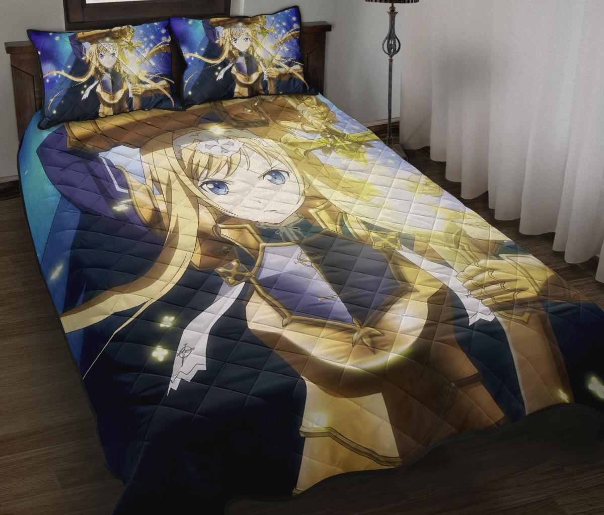 Alice Schuberg Sword Art Online Anime Quilt Bed Set Pillow Case Amazing Decor Gift Ideas 3