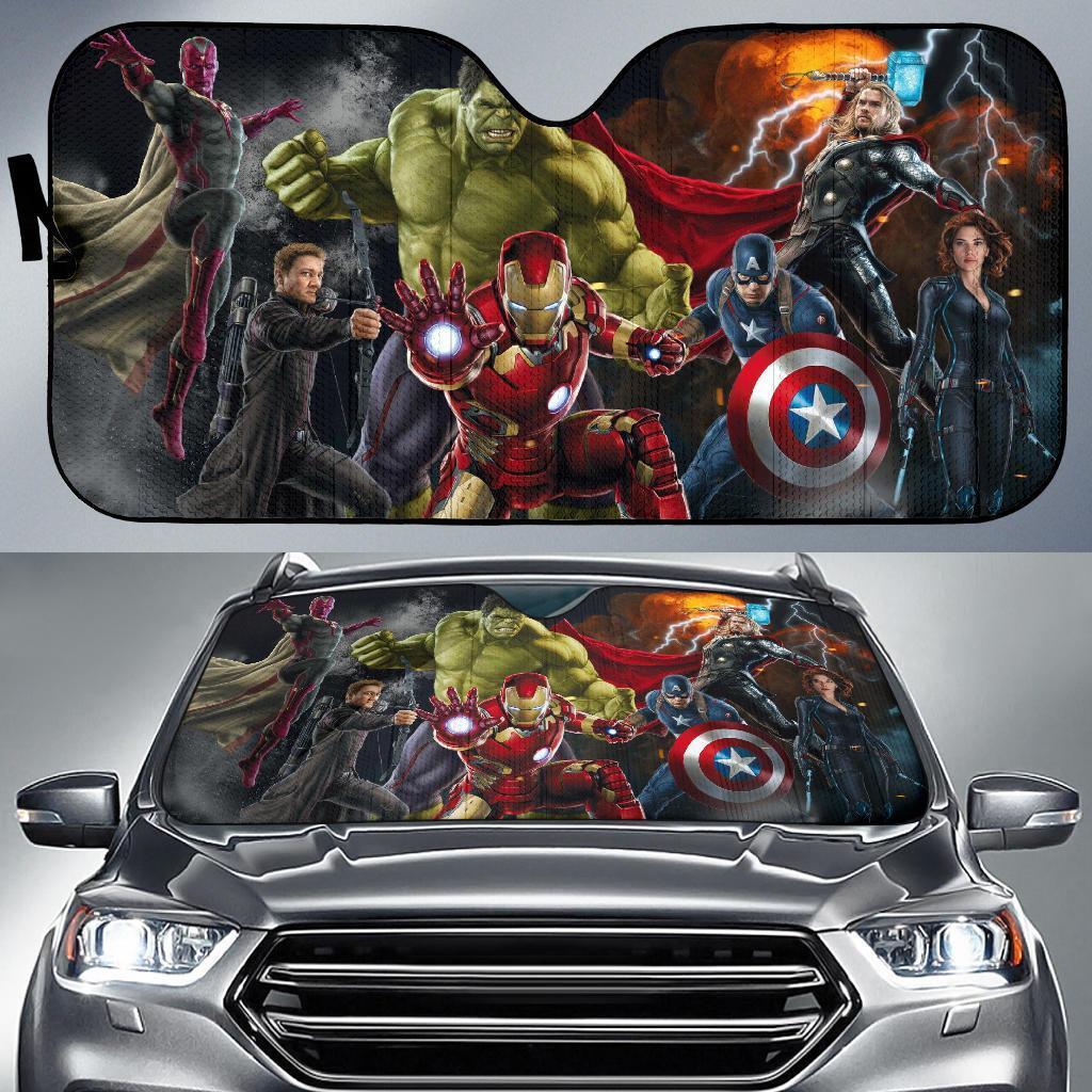 Avengers Car Sun Shade Amazing Best Gift Ideas 2022