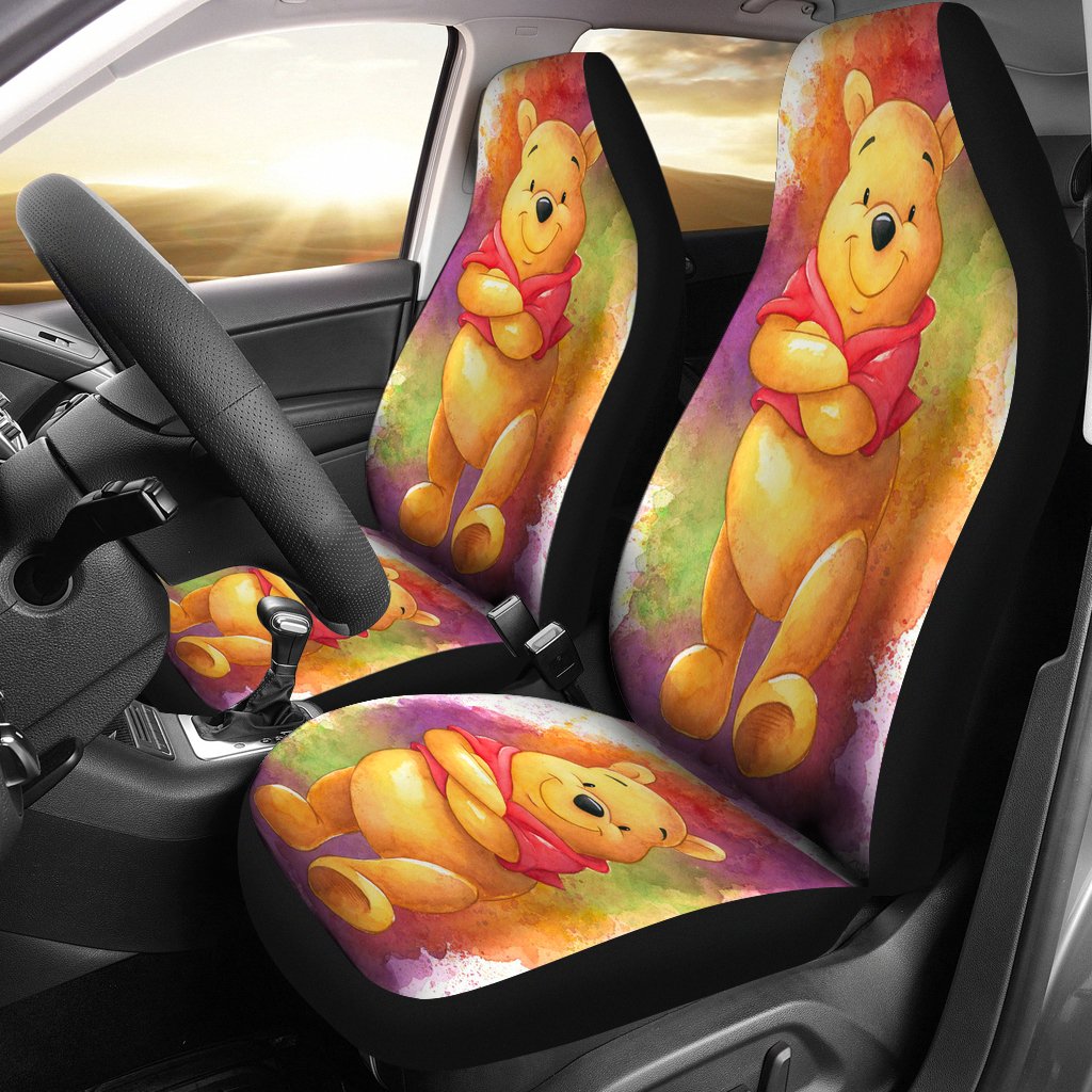 Winnie The Pooh Cute Seat Covers