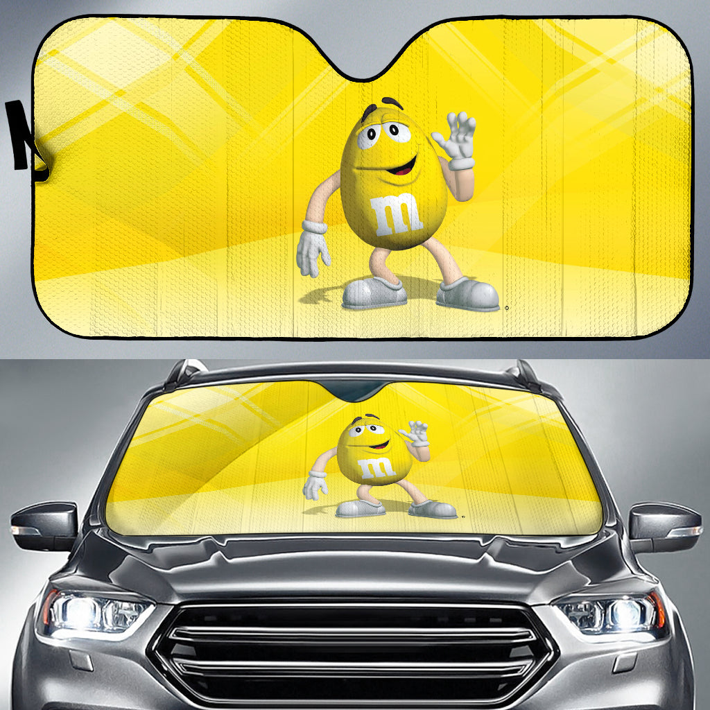 Racing Goes Nuts In Nascar M&M Chocolate Auto Sun Shades