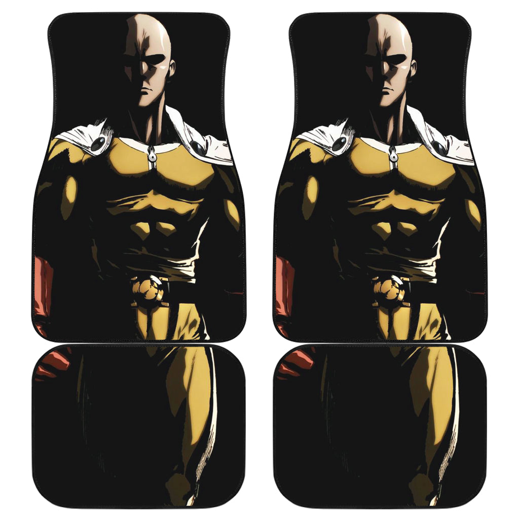 Saitama Punch Man 16 Car Floor Mats Custom Car Accessories Car Decor 2022