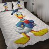 Donald Duck White Quilt Bed Sets
