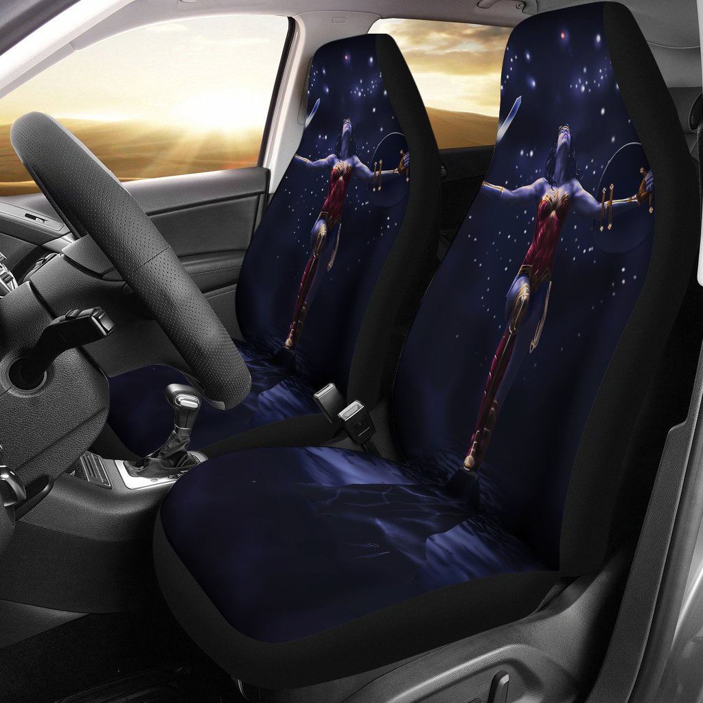 Wonder Woman 3D Seat Covers