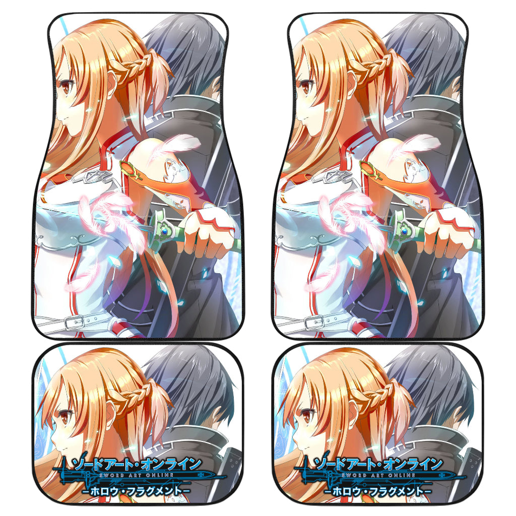 Sword Art Online Anime 7 Car Floor Mats Custom Car Accessories Car Decor 2022