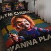 Chucky Child'S Play Halloween Horror Movie Quilt Bed Set Pillow Case Amazing Decor Gift Ideas 1