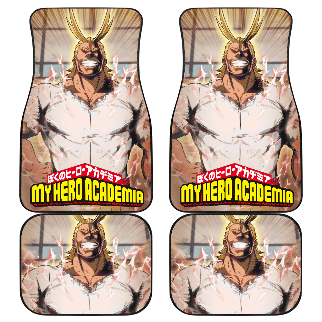 All Might My Hero Academia 4 Anime Car Floor Mats Custom Car Accessories Car Decor 2021