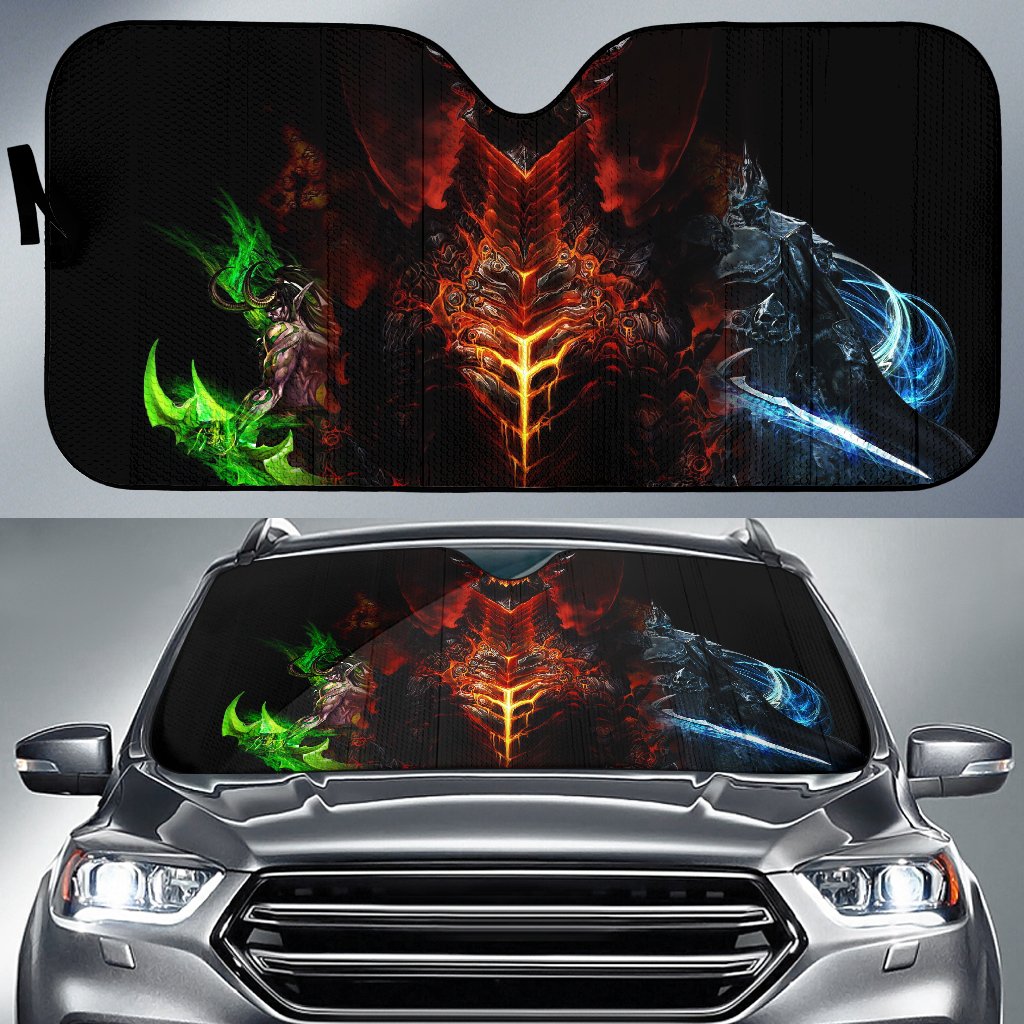 3 Dragons Car Sun Shade Gift Ideas 2021
