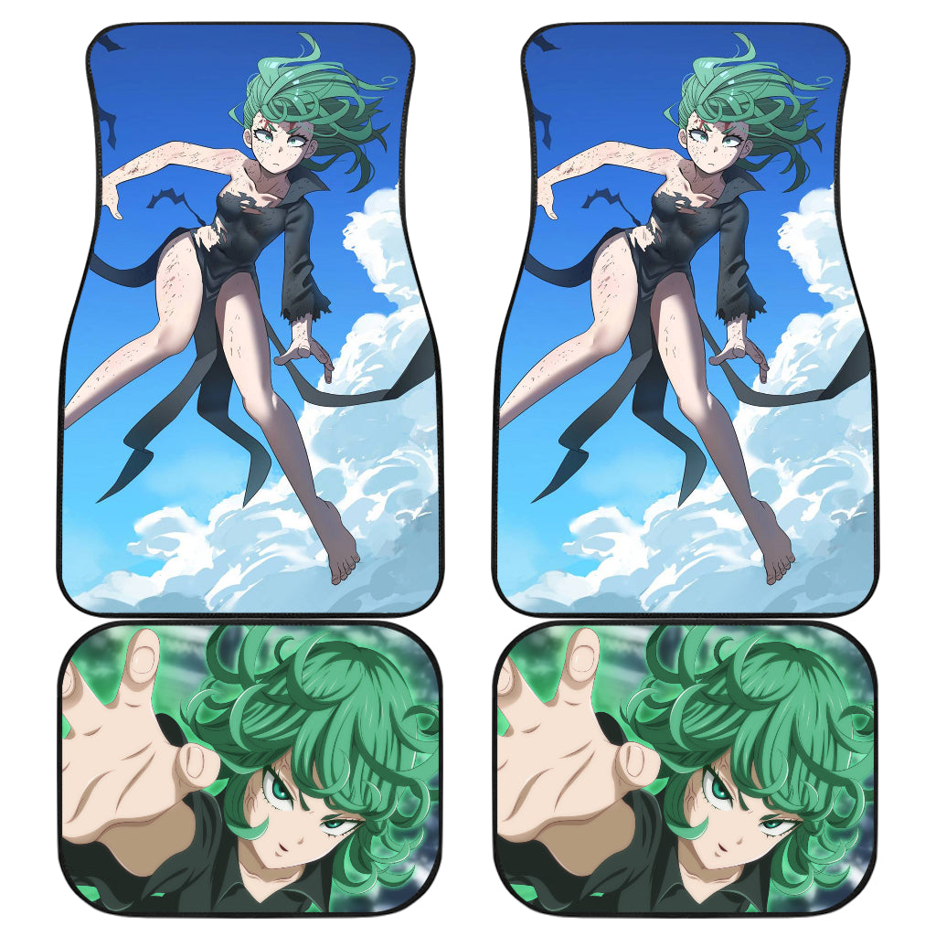 Tatsumaki Punch Man Car Floor Mats Custom Car Accessories Car Decor 2022