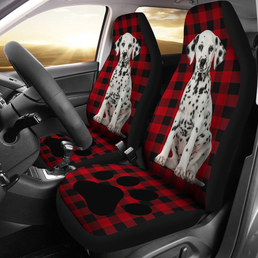 Dalmatian Dog Puppy Pet Car Seat Covers