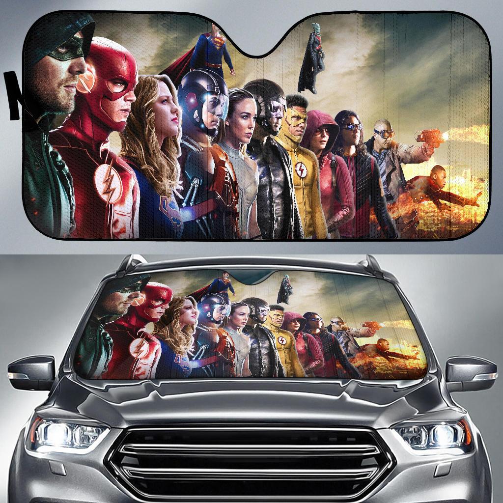 Dc Comics Superheroes Car Sun Shade Gift Ideas 2021