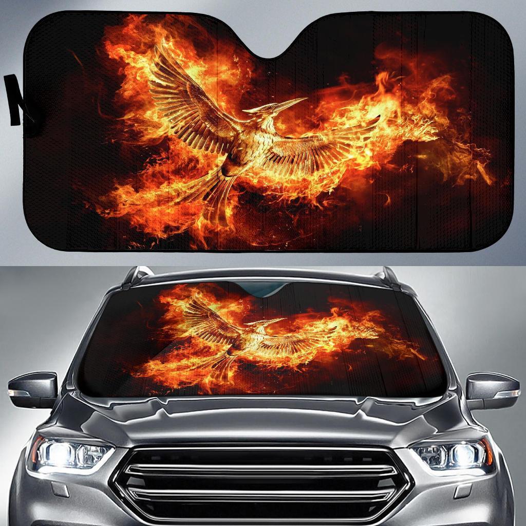 The Hunger Games Mockingjays Auto Sun Shades Amazing Best Gift Ideas 2021