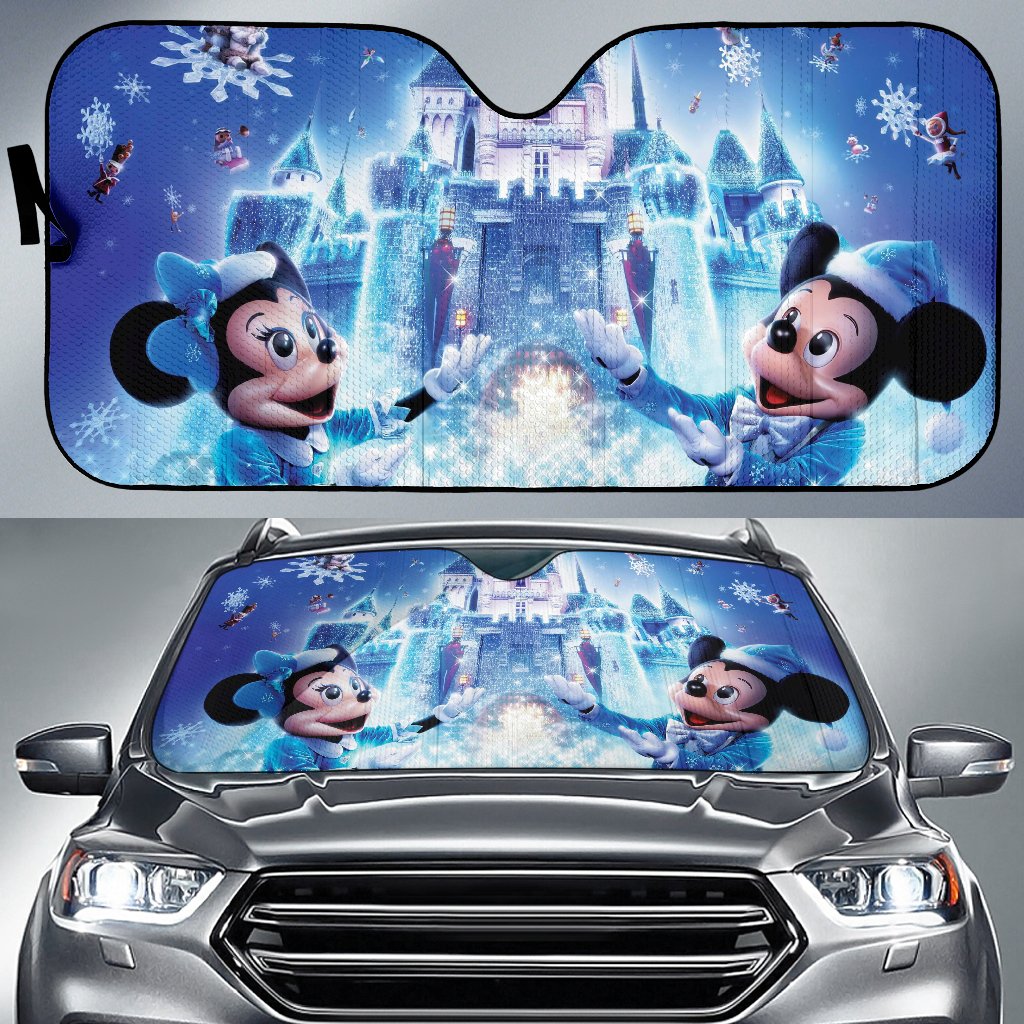 Mice Christmas Castle Sun Shade Gift Ideas 2022