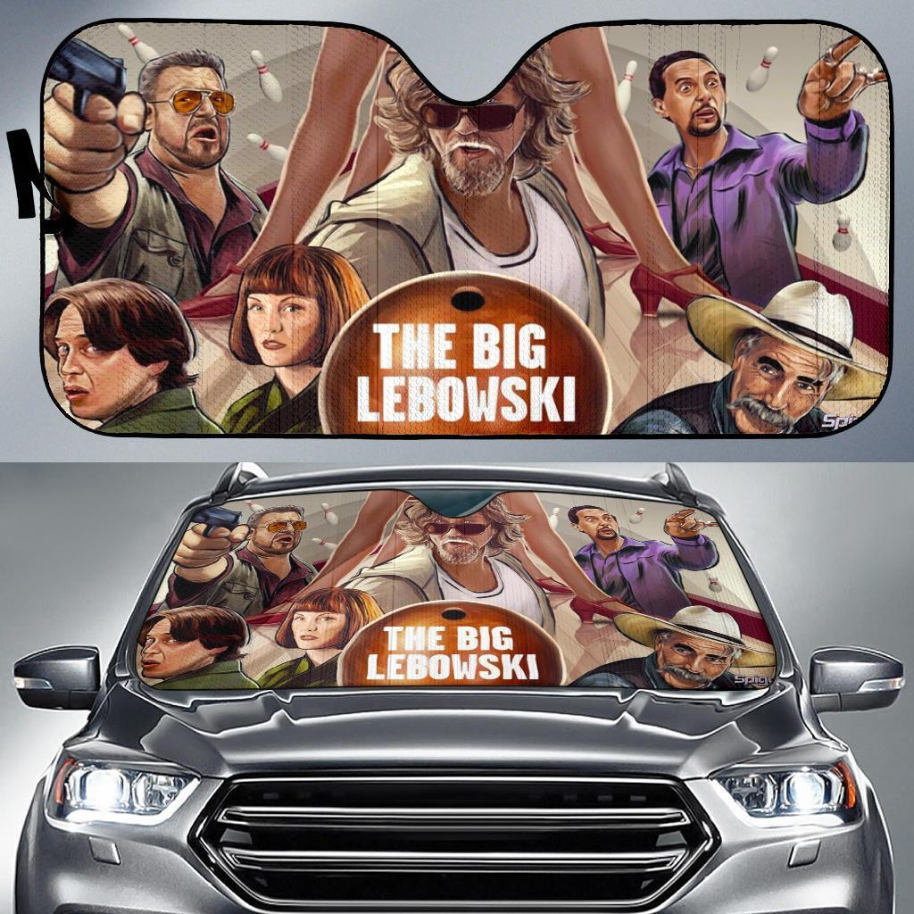 Big Lebowski Auto Sun Shade Amazing Best Gift Ideas 2022