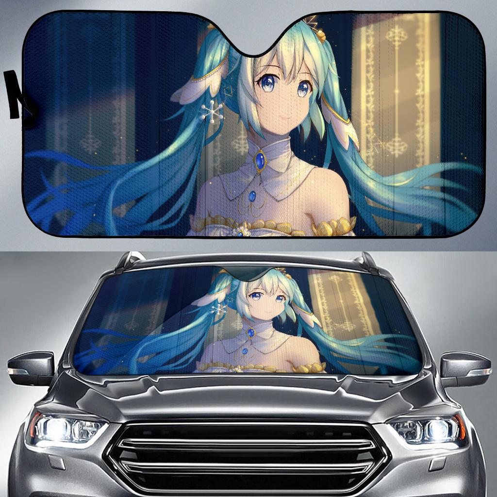 Anime Girl 4K Car Sun Shade Gift Ideas 2021