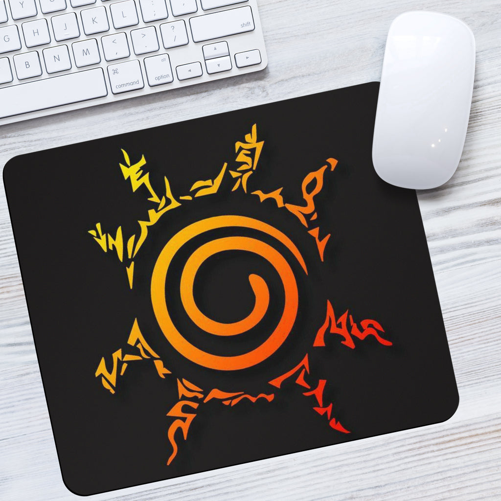 Naruto Baryon Mode Logo Mouse Pads Office Decor Office Gift 2021