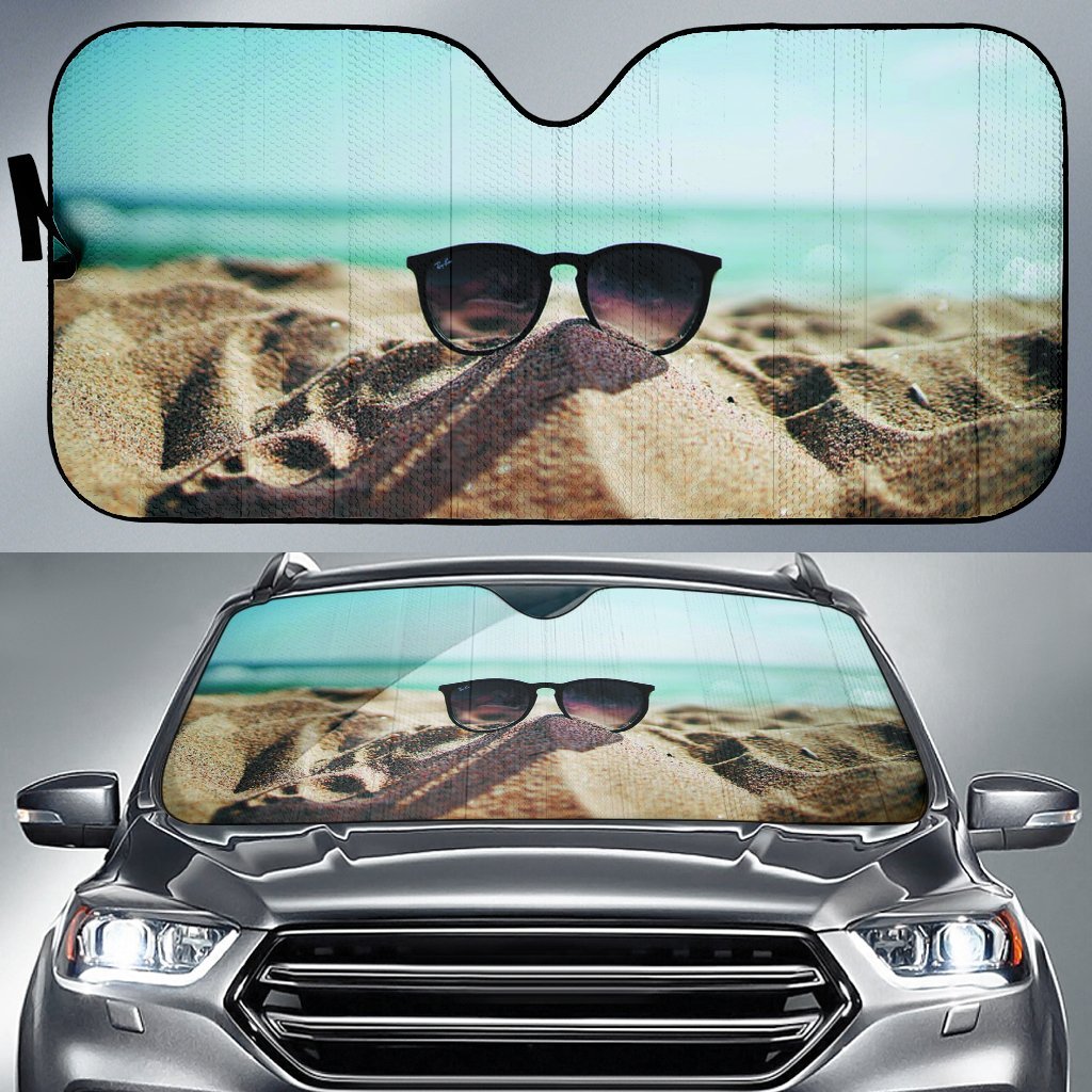 Sunglasses On Beach Sand Car Auto Sunshades Amazing Best Gift Ideas 2022