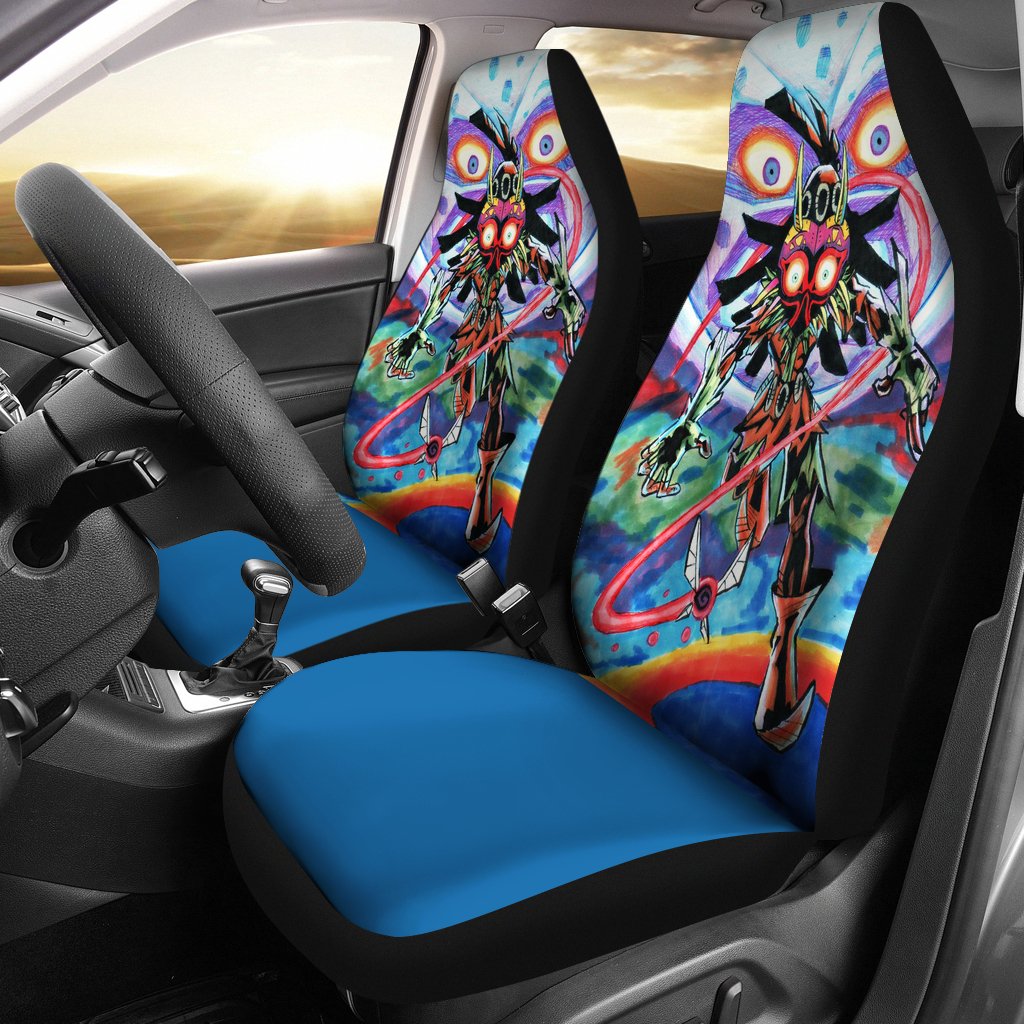 Majora Mask The Legend Of Zelda Car Seat Covers 6 Amazing Best Gift Idea