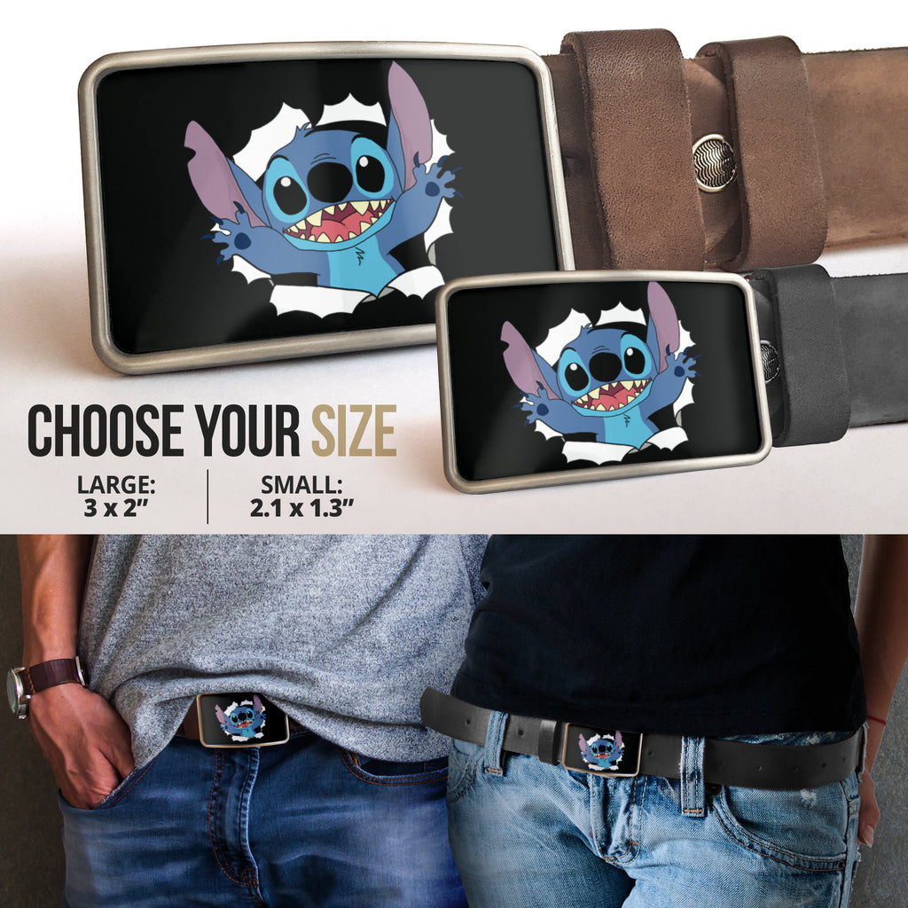 Stitch funny Belt Buckle 2021