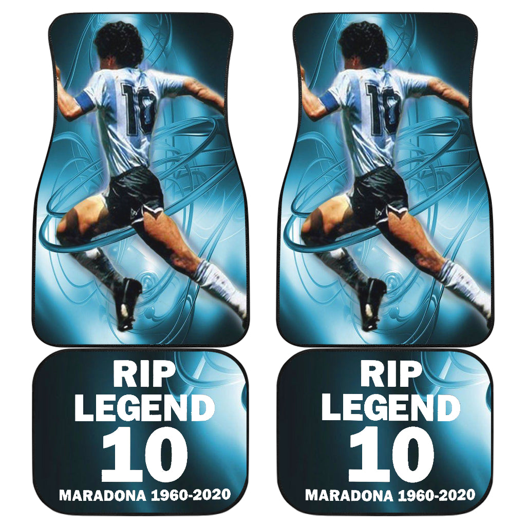 Diego Armando Maradona 10 Rip 1969 2022 73 Car Floor Mats Custom Car Accessories Car Decor 2022