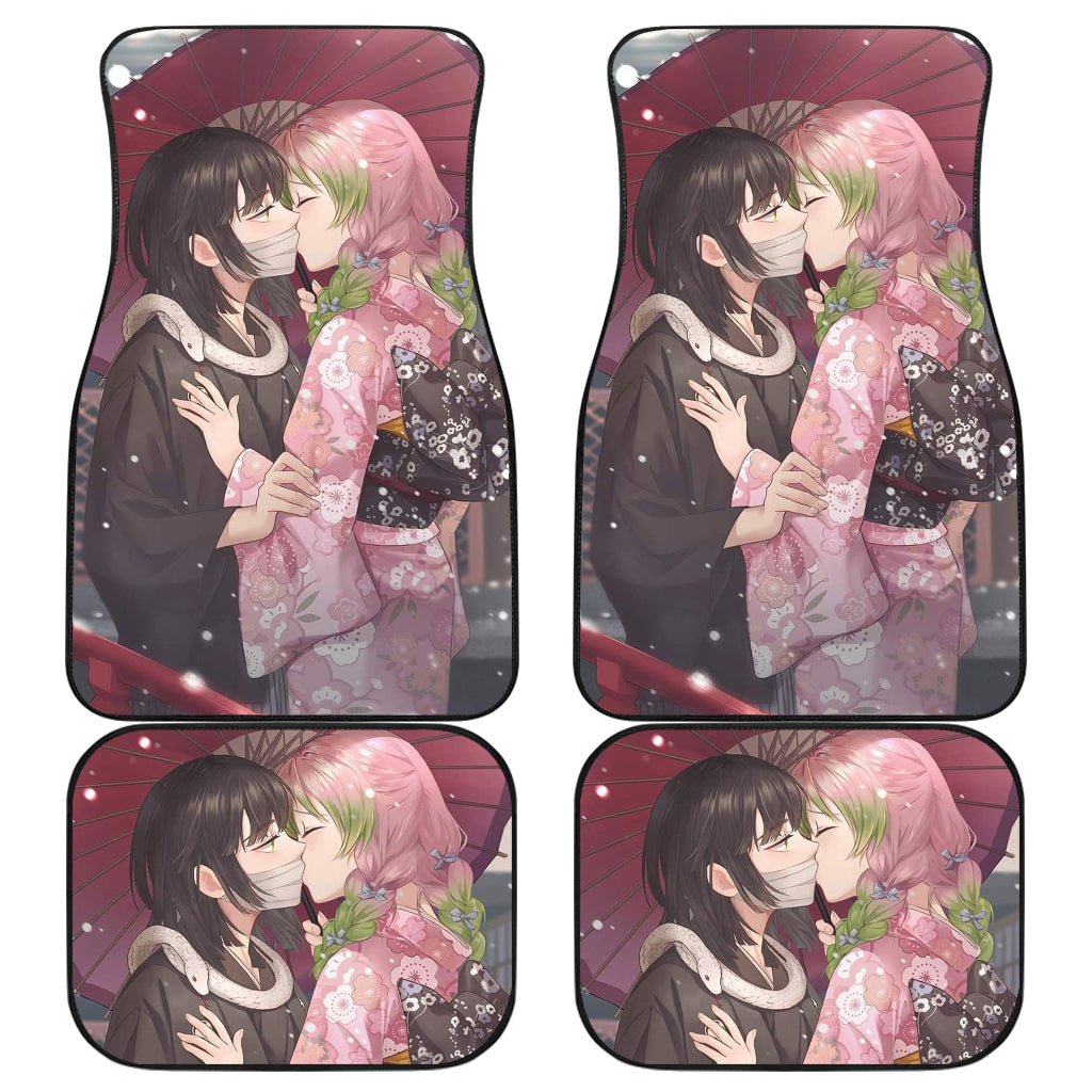 Serpent And Hashira Demon Slayer Uniform 11 Anime Car Floor Mats Custom Car Accessories Car Decor 2021