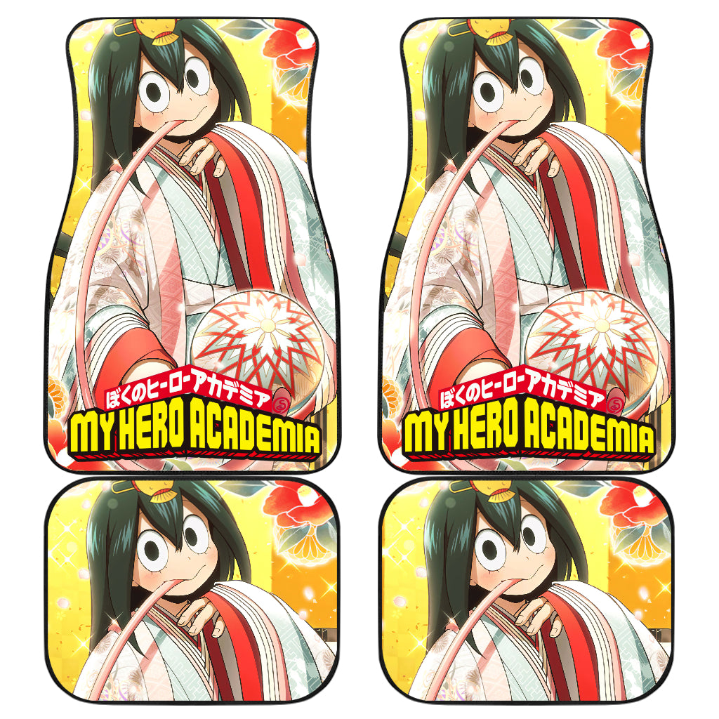 Tsuyu Asui 1 Anime Car Floor Mats Custom Car Accessories Car Decor 2022