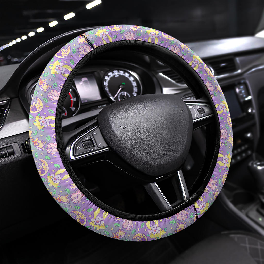 Pokemon Cute Chibi Custom Car Steering Wheel Cover