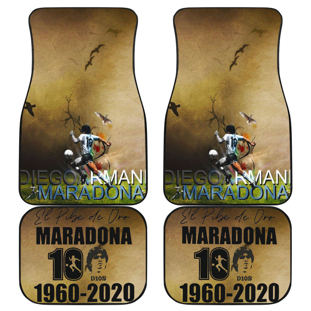 Diego Armando Maradona 10 Rip 1969 2022 67 Car Floor Mats Custom Car Accessories Car Decor 2022