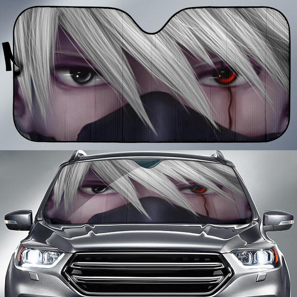 Sasuke Eyes 3D Car Sun Shades Amazing Best Gift Ideas 2022