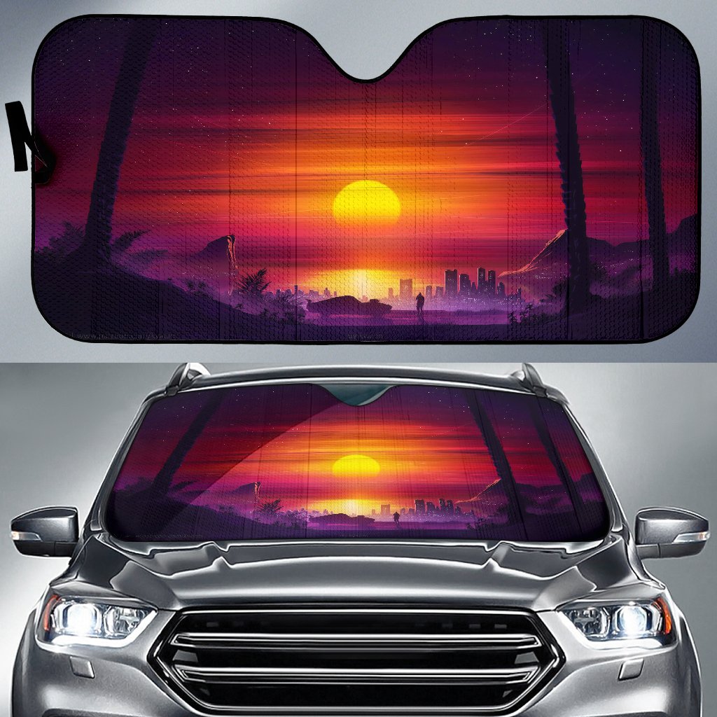 Digital Art Sunset Sun Shade Gift Ideas 2021