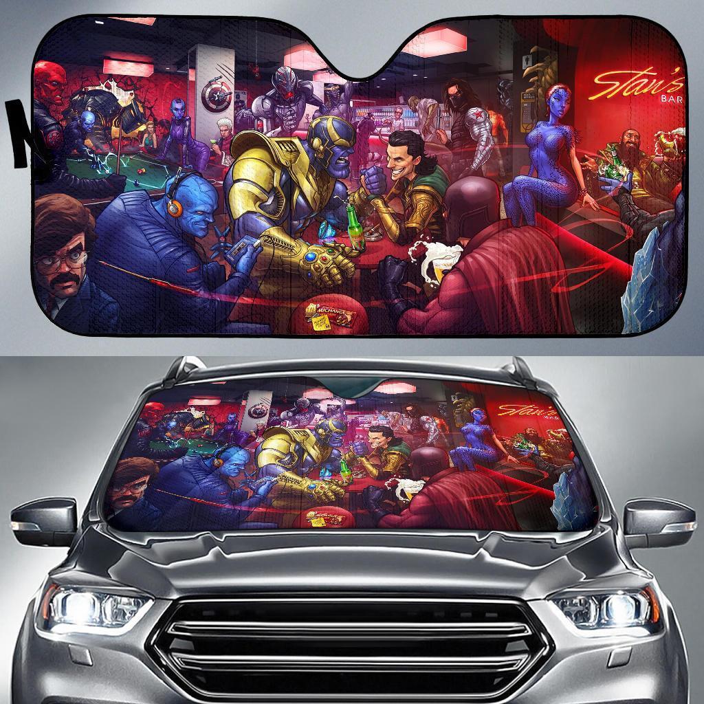 Xmen Vs Avengers Bar Auto Sun Shades Amazing Best Gift Ideas 2022