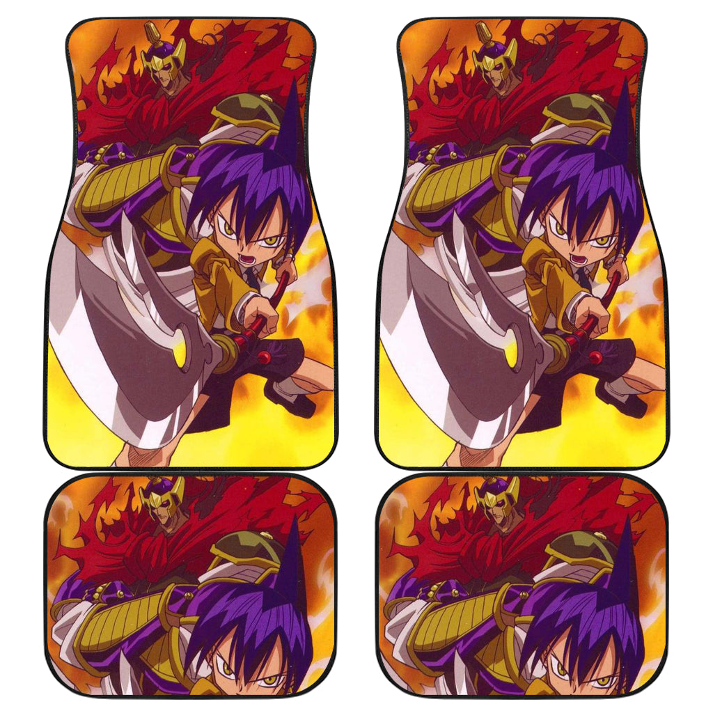 Tao Ren Shaman King 3 Car Floor Mats Custom Car Accessories Car Decor 2022